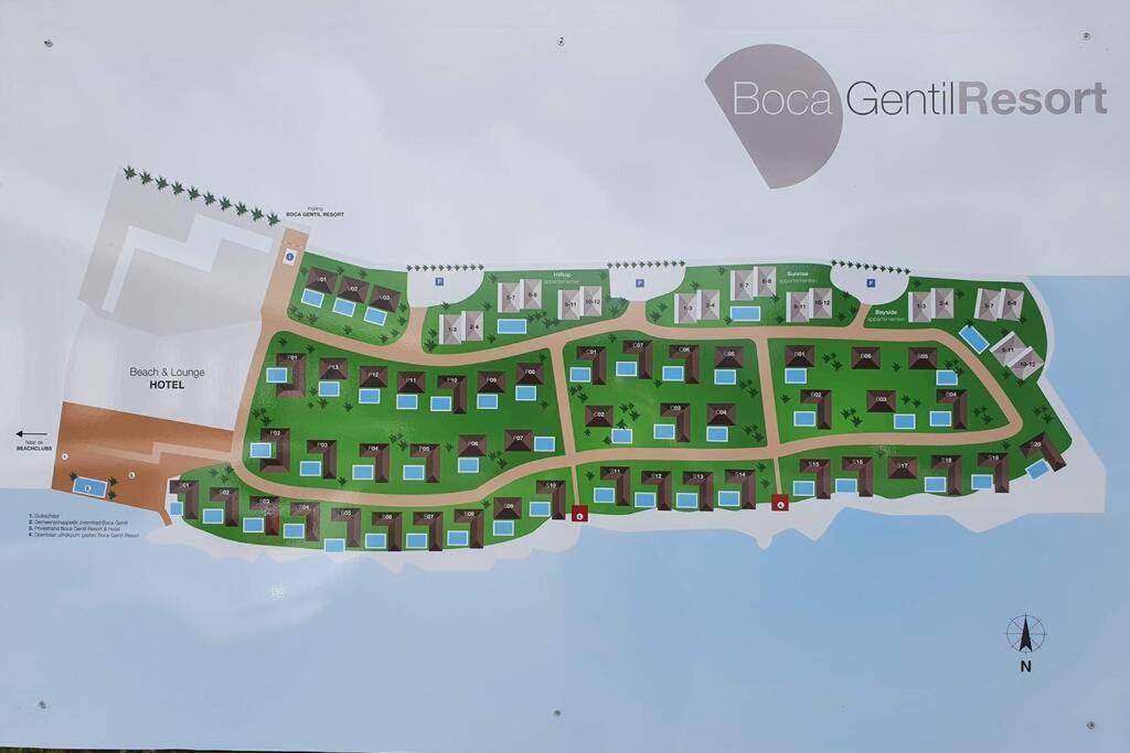 Luxe Zeezicht Appartement Bayside, Jan Thiel Boca Gentil Willemstad Exterior photo
